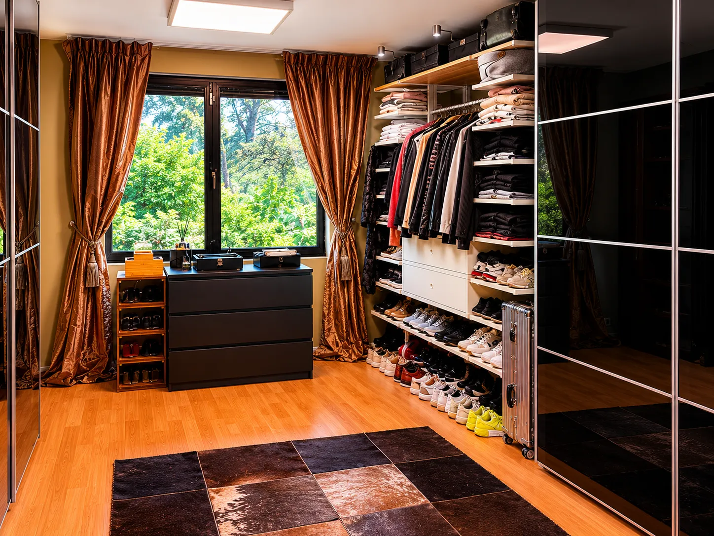 Vestidor amplio
